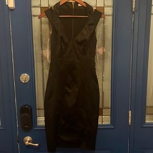 Karen And millen black dress size 10 UK US six.